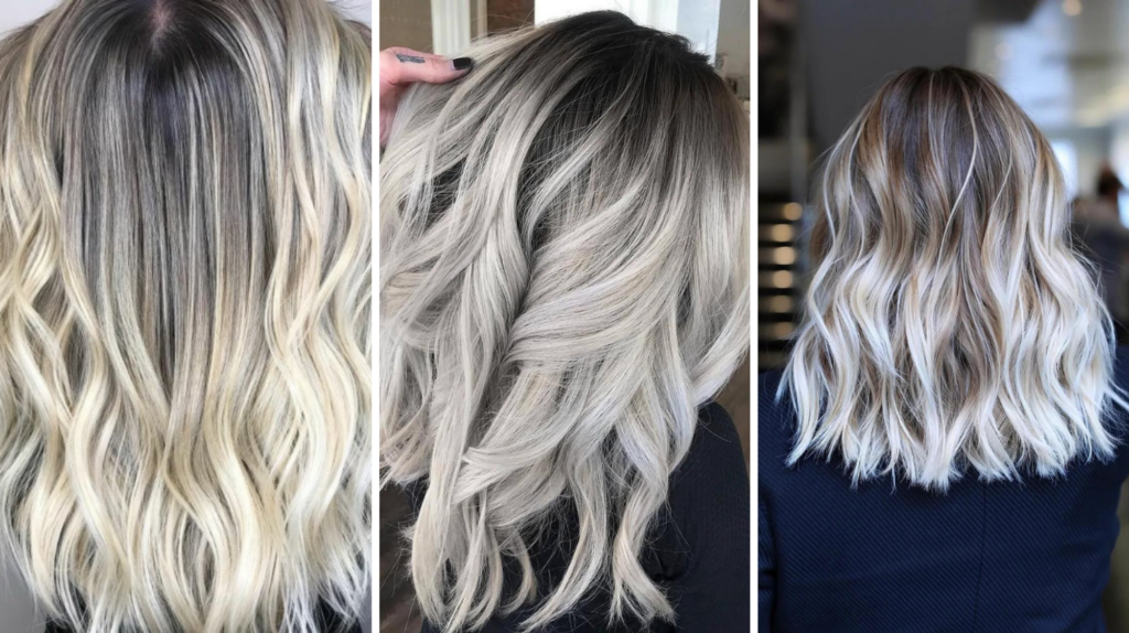 Platinum Blonde - blonde highlights brown hair