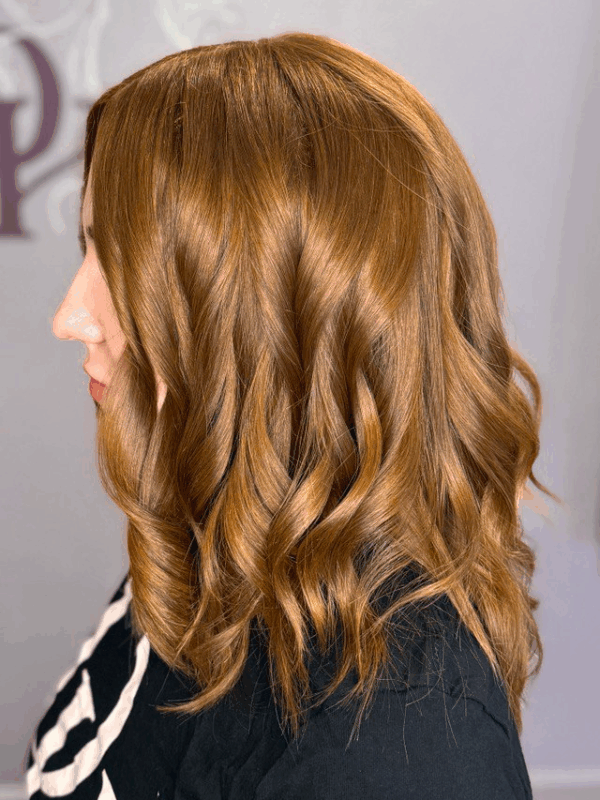 Ginger Lob wig - Slavic Wigs in Boston - DH Estetika - Hair Salon