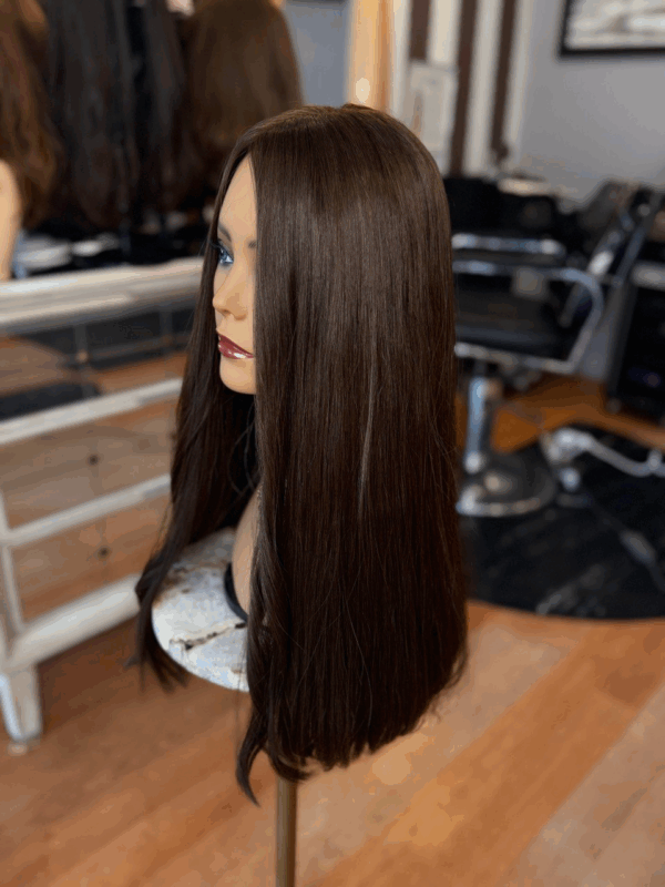 Long #4 wigs in boston by dh estetika