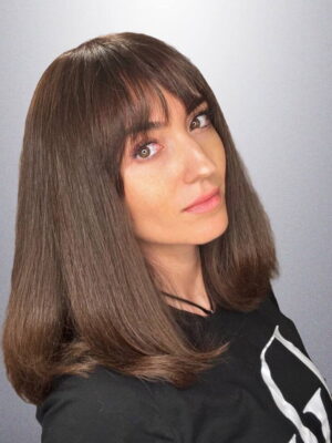 slavic human hair wig-chocolate delight
