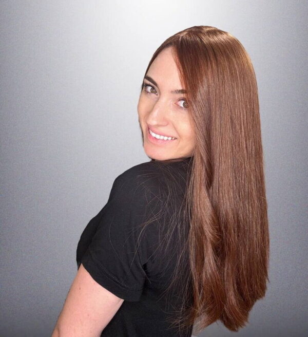 slavic human hair wig-fiery ginger in :Boston Hair Salon