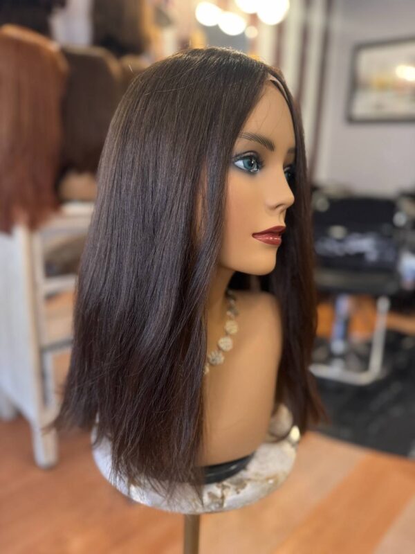 soft chocolate slavic wig