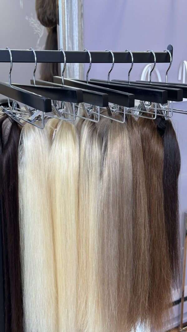 Human hair toppers and bangs 2
