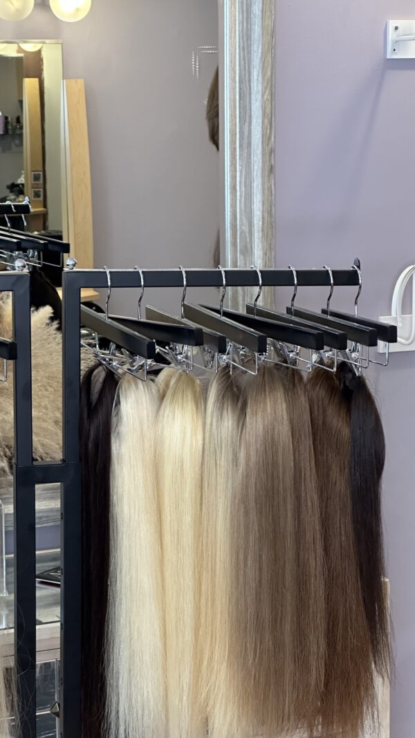Human hair toppers and bangs 3