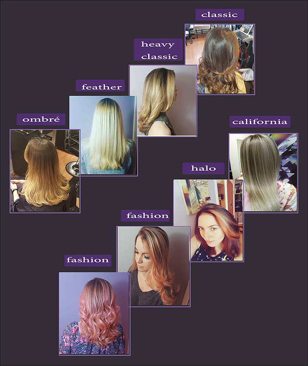 all balayage hair color styles