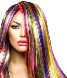 color hair extensions
