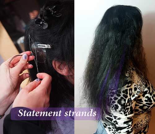 individual hair extensions