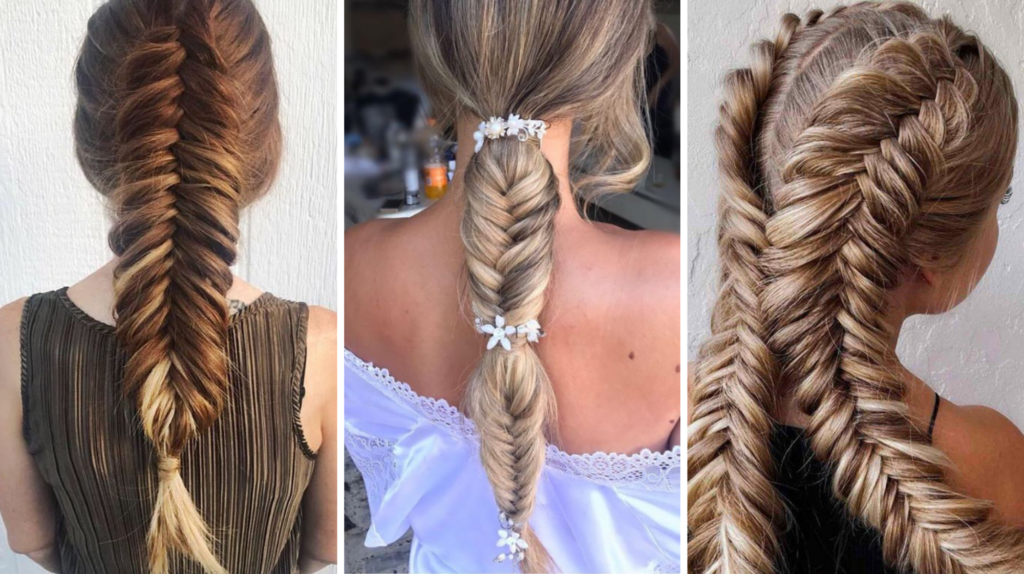 Fishtail Braid - hair extensions how to style